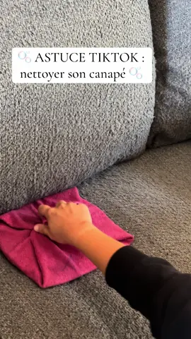 🔎 On teste ensemble l'astuce TikTok pour nettoyer son canapé avec de la lessive et un couvercle de casserole ! 🛋️💦 J’ai vu cette technique un peu partout, donc on va essayer !  Je prends un couvercle de casserole que j’enroule avec un chiffon microfibre, je trempe ça dans un mélange d’eau tiède et de lessive.  Ensuite, on frotte le canapé  pour enlever les taches.  #TestTikTok #AstucesNettoyage #DIYMaison #EntretienCanapé #astuces #tips #hacks #astucemenage #menage #maisonpropre #nettoyage #cleanhouse #cleanhome #CleanTok #cleaningtiktok #dashlessive #laundry #maisonpropre 