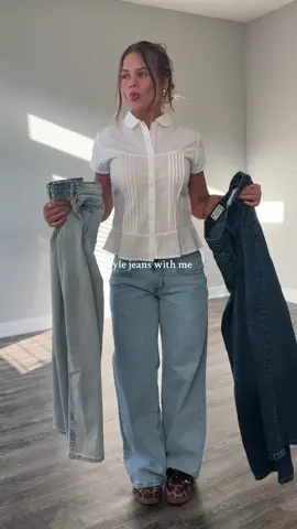 the perfect pair ✨🤍👖 @MOTEL 