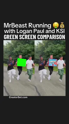 MrBeast Running with Lunchly box Green Screen Comparison | #CapCut Meme Template of most subscribed YouTuber MrBeast running while holding a Lunchly box with Logan Paul and KSI #mrbeast #meme #memecut #greenscreen #trend #viral #fyp #mrbeastchallenge #mrbeastfans #mrbeast6000 #mrbeastgaming #memetemplate #loganpaul #ksi #lunchly #prime #feastables DISCLAIMER: Stunts in this video were performed by professionals, do not try this at home