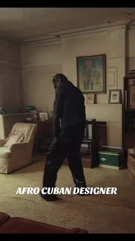 @Simone Embrack wearing my encrusted full zip jacket, satin pant and “Fumar” sunglasses, for my first commercial.  #luxurydesigner #fyp #cpny #stud #fashion #sunglasses #blackdesigner #dance #menswear #designer  #CapCut 