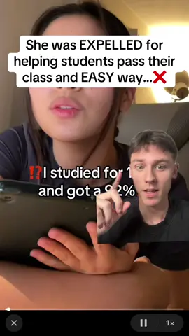 She is being CANCELED for this… ❌#greenscreenvideo #greenscreen #studytok #studyhacks #college 