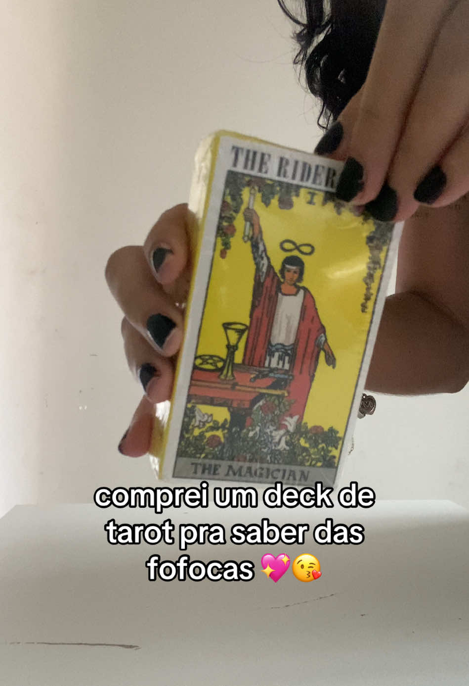 ser fofoqueira é minha paixao #foryou #cartomancia #cartas #tarot #baralhocigano 