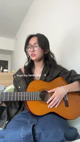 new glasses! yes the hair is bothering me too🧍🏻‍♀️ #fyp #singing #vocals #foryou #singer #cover #familyline #conangray 