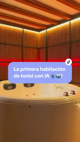 Una experiencia muy curiosa en esta nueva habitación de hotel✅🤖🗣️ #hotelcasanova #casanova #hotel #habitacionestematicas 