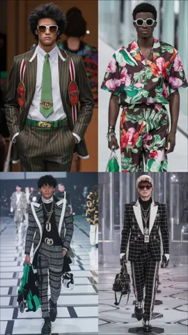 an inspired unique vision of menswear high fashion.  ##mensstyle##mensfashion