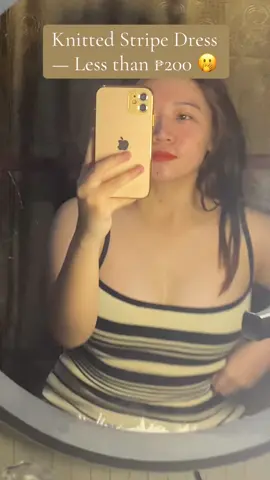 Knitted Stripe Dress, get yours mga mima ko 😘 #knitteddress #dress #fashion #longdress #outfit #outfitideas 