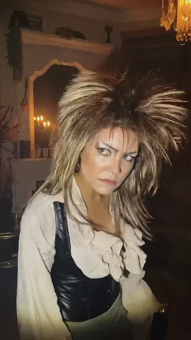 May have gone too far with this one… #jarethcosplay #labrynth #labrynthmovie  #fyp #tristinmays 