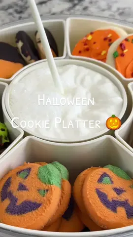 Nothing better than Halloween Cookies 👻🕸️🍪 #halloween #asmr #restock #restockasmr #spookyseason #spookyvibes #spookyszn #halloweenfood 