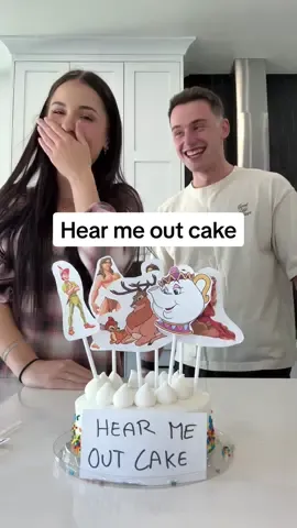 This trend is a little concerning but hilarious 😂 #samandjess #hearmeoutcake 