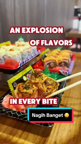 An explosion of flavors in every bite! 💣💣💣 Discover BOMB DYNAMITE SERIES !! our new sushi menu! - Kani Moza Cheese Roll - Tuna Dynamite Spicy Mayo Roll - Sakura Salmon Bomb Mentai Set - Kani Dynamite Spicy Mayo Set - Bomb Mentai Roll - Kani Bomb Crispy Roll Elevate your sushi experience with us! With New Concept, New Variants with Premium Ingredients, and New Taste Yuk ke @Yogya Riau Junction Bandung dan Junction KBP sekarang dan serbu promo dari SushiYO!Gold Ayo, temukan kelezatan setiap sajian di perjalanan kuliner bareng @yo.tasteasia!  #HanyaDiYogya #yogyagroup #BelanjaHemat #SushiYO #JapaneseFood #Sushi #DuniaKulinerBandung #JajananBandung #InfoKulinerBandung  #Kuliner #KulinerBandung 
