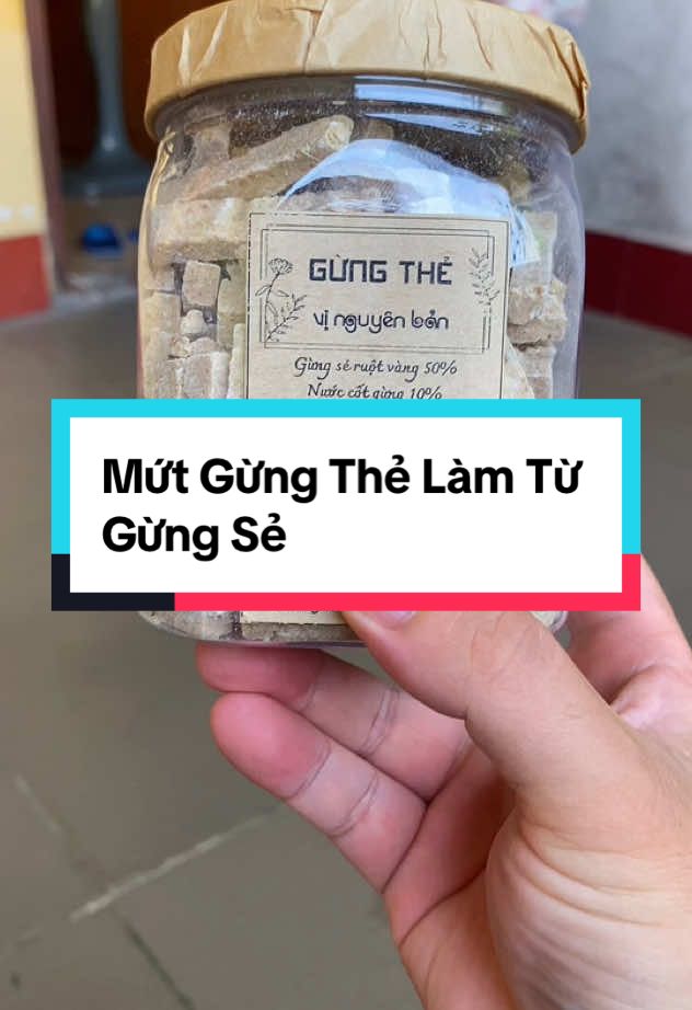 Mứt Gừng Thẻ Làm Từ Gừng Sẻ #cothichanvat #mứt #mutgung #anvat #sale1010 #gừng 