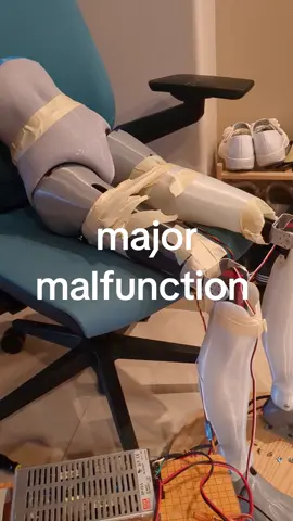 major malfunction with the robot. #ai #anime #girl #robot #bjd 