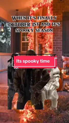 yesssss! Its finally spooky season🎃🎃 #Meme #MemeCut #spookyseason #spookyseasontok #octobermood #halloweentime #thisishalloween🎃 #spookymonth 