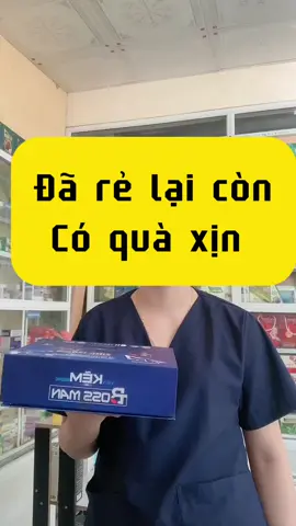 Nói đến sức khoẻ nam thì k thể thiếu kẽm #kembossman #kem #nam 