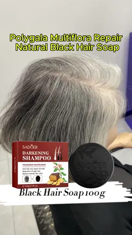 From Dull to Dark: SADOER Hair Growth Soap Transformation #blackhead