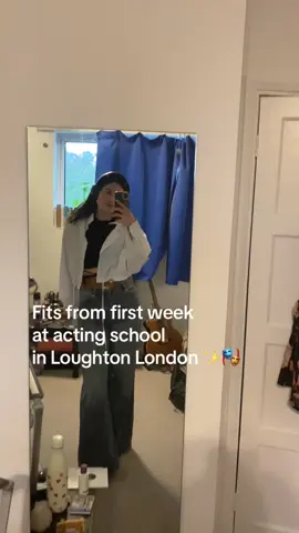 Fits from my first week at east 15 acting school in the uk ✨#fitspiration#actingschool#loughton#london#foryoupage 
