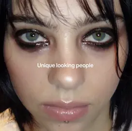This kind of beauty #uniquefaces #eyes #glittercore #2000s #girlhood #fy #models 