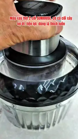 Máy xay thịt 2 cối SUNHOUSE #mayxaythit #giadung #giadungtienich #giadungthongminh #giadungtienloi #xuhuong #xuhuongtiktok #tiktomademebuyit 