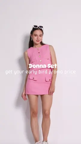 MARK THE DATE FOR CRAZY SHOPPING EXPERIENCE: OCT 6! Welcome baby Donna!  #missmokafashion #setelantweed #OOTD #ootdfashion #fashiontiktok #outfitideas #fashionins #ootdstyle #fashioninspo #roktweed #setelanwanita 