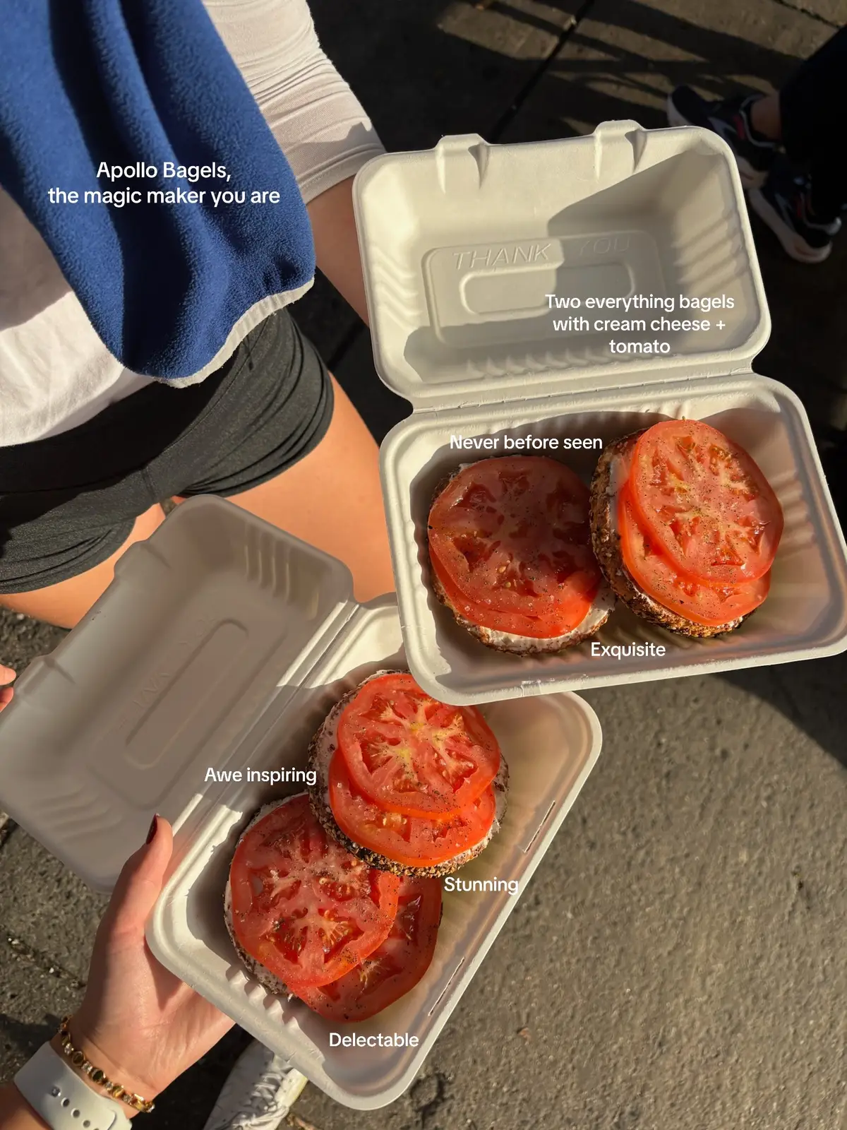 The most game changing bagels in New York @Sarah #apollobagels #nyc #coffeerun #eastvillage #morningroutine  