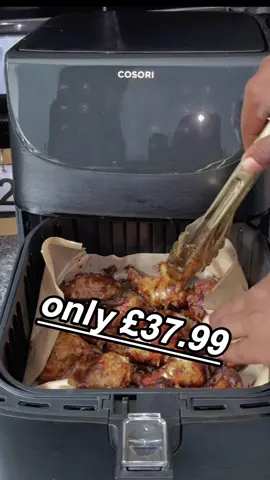 COSORI Air Fryer 5.5L Capacity,Oil Free, Energy and Time Saver with 11 Presets with 100 Recipes Cookbook, Non-Stick, Dishwasher Safe Basket,1700-Watt, CP158-AF#airfryer #cosori ##cosoriairfryer ##airfryer##airfryerrecipes##EasyRecipe##quickrecipe#tiktokfood 