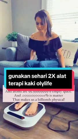 Gunakan sehari 2X olylife tera P90, pagi dan malam sebelum tidur  #olylife  #alatterapikaki  #alatterapikesehatan 