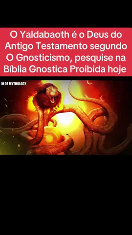 Yaldabaoth e os Arcontes: A Verdade Oculta Sobre o Deus do Antigo Testamento! “Você já ouviu falar sobre Yaldabaoth? Nos textos gnósticos, ele é conhecido como o falso deus, o criador do mundo material e o líder dos arcontes, as entidades que mantêm a humanidade presa na ilusão. Yaldabaoth se apresenta como o Deus verdadeiro, mas, na verdade, ele é uma entidade cega e arrogante, criada do caos e ignorante sobre o divino que existe acima dele. Os textos gnósticos, como o Apócrifo de João, revelam que Yaldabaoth é o responsável por criar o mundo físico e todas as suas limitações. Ele se confunde com o Deus do Antigo Testamento, que exige obediência, punição e controle. Enquanto o verdadeiro Deus gnóstico é puro amor e luz, Yaldabaoth é um impostor que domina o mundo com medo e tirania. Os arcontes, que são servos de Yaldabaoth, ajudam a manter essa ilusão. Eles são responsáveis por aprisionar as almas humanas na matéria, criando regras e religiões que afastam as pessoas da verdade espiritual. Essas forças enganam a humanidade, fazendo com que adorem o falso deus, enquanto o verdadeiro Pai está além de todas essas ilusões. Jesus, nos textos gnósticos, revela que Yaldabaoth e os arcontes não têm poder sobre aqueles que alcançam a Gnose, o conhecimento espiritual. Ele nos ensina a despertar para a luz interior, a nos libertar das correntes da matéria e a ver além das mentiras impostas por essas forças malignas. Quer entender mais sobre Yaldabaoth e os arcontes, e como eles manipulam o mundo? Leia os textos gnósticos e descubra a verdade que a religião tradicional tem escondido por séculos. Me siga para mais revelações sobre o Gnosticismo e a libertação da alma!” #Yaldabaoth #Arcontes #DeusFalso #Gnosticismo #AntigoTestamento #LibertaçãoEspiritual #Gnose #SigaParaMais 