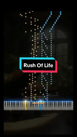 🔴 Rush Of Life 💫 (Advanced Piano Tutorial) #piano #pianotutorial #easypiano #easypianotutorial #rushoflife #tonyann 