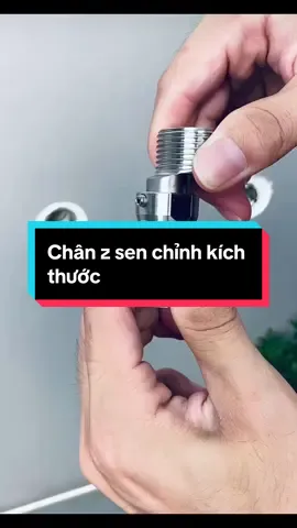 Chân z sen tắm chỉnh độ dài , khi bạn chôn âm cút ren quá sâu thì đây là giải pháp. Chất liệu inox 304  bấm vào phần trưng bày để mua. #xh #phukiendiennuoc 