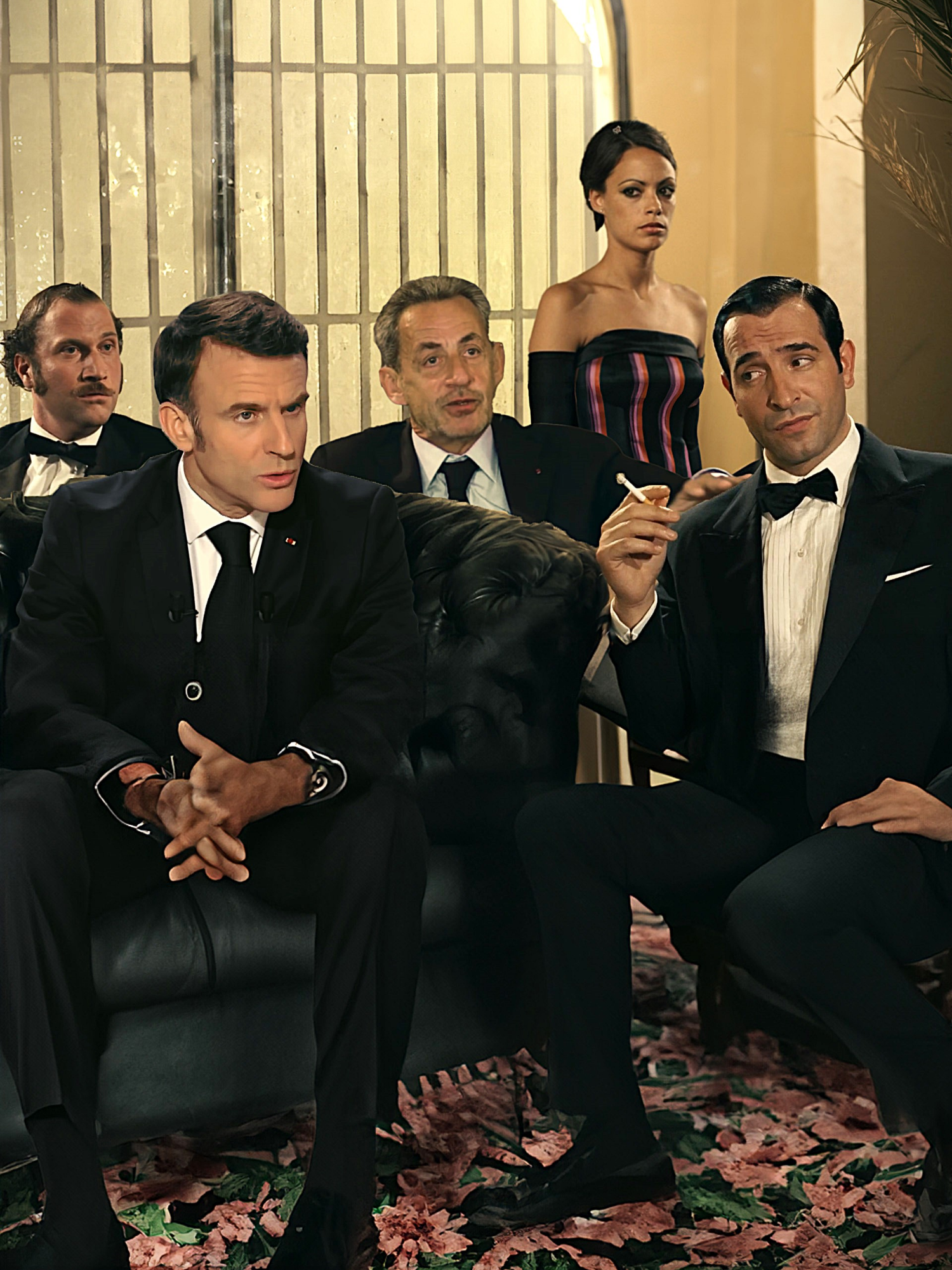 OSS Macron face à OSS Sarko et OSS 117 🚬🍸 Il faudrait pas que les gens qui les regardent, pensent qu'ils parlent de la sexualité des coléoptères ! #macron #oss117niddespions #sarkozy #élections #lecaireniddespions #oss117 #vfx #parodie #ytp @emmanuelmacron #berenicebejo #jeandujardin #francoisdamiens #nicolassarkozy 3 min