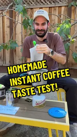Replying to @Norkhog Homemade Instant Coffee Part II: Taste testing homemade and comparing to store-bought. The difference in quality and taste was surprising! #coffee #homemade #tastetest 