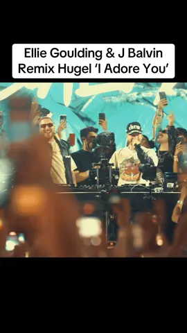 During his Brooklyn Mirage set, Hugel brought J Balvin out to debut he and Ellie Goulding’s remix of ‘I Adore You’, we cannot get enough of this🔥🎶 #hugel #jbalvin #elliegoulding #housemusic #ravingreviews @HUGEL @J Balvin @Topic @Ellie Goulding 
