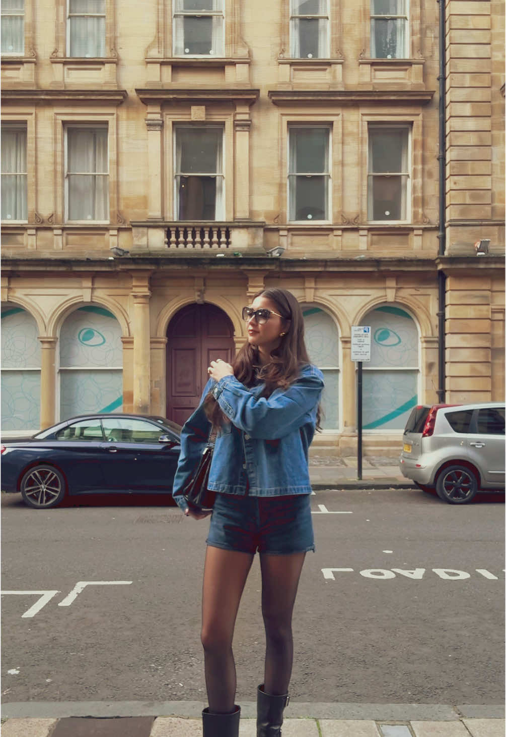 Denim & denim!!! #fall #october #denim #england 