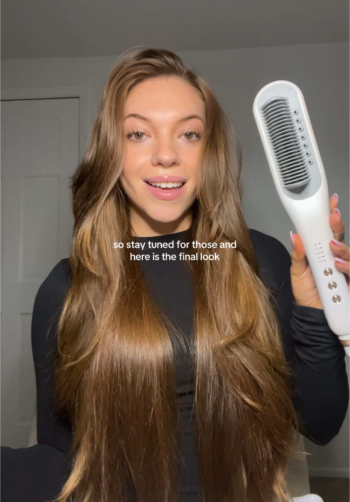 My dream hair tool🥹 I hope you guys love it as much as I do🥰 #hairtutorial #hairstyle #hairstyles #easyhairstyles #straighteninghair #curlytostraight #straighteningcurlyhair #bighair #hairgoals #longhair #shinyhair #curlyhair #falldealsforyou #wavytalk 