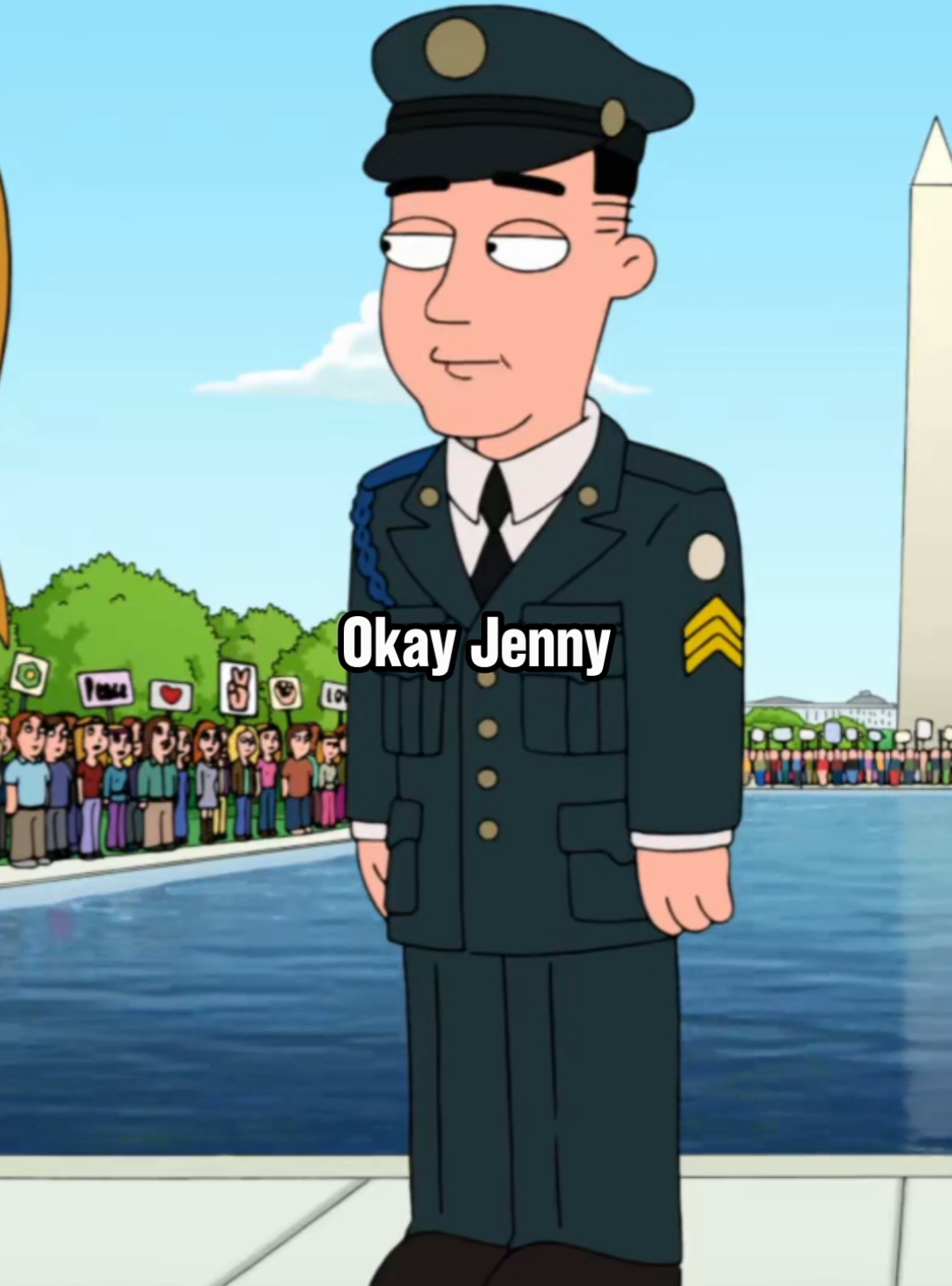 Forrest Gump's love 😂 #shorts #familyguy 