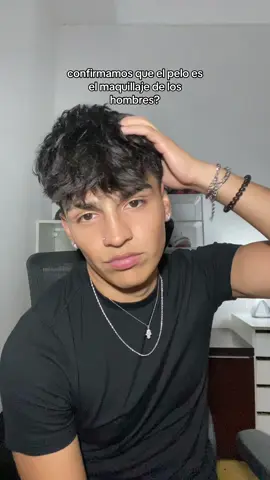confirmamos? #pelo #hair #peinado #maquillaje #hombres #fyp #viral 