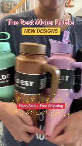 The best water bottle has Brand New Designs that just dropped!!  Flash Sale and Free Shipping!  #coldest #waterbottle #tumbler #TikTokShop #bestwaterbottle #spillproof #rundontwalk #falldealsforyou #tiktokshopfinds #TikTokShopCyberMonday #tiktokshopblackfriday #tiktokshopholidayhaul #christmasfinds #christmasgiftideas #giftideas 