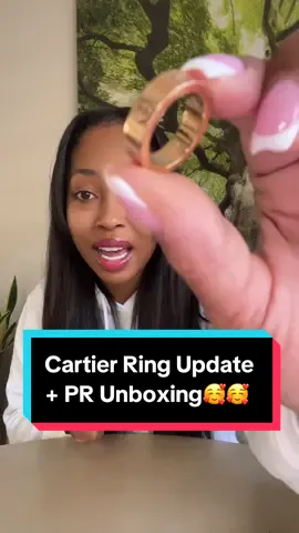 We are back to square one with the Cartier ring, but on the bright side, I am on quite a few PR list now and it makes me feel so special! Thank you @Skinfix @Adriana Nichole Cosmetics @Honeybee Apothecary & Spa 