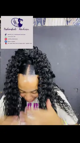 #MaDumakude hairdresser #mamdima igoda la 180😍🤭😘🥰