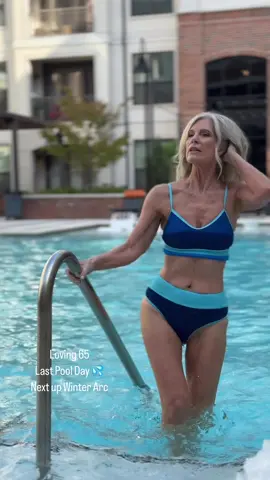 ☀️ Last Pool Day Vibes! 💦 Time to soak up the last rays of sunshine before the cozy winter season kicks in. ❄️ Next up: embracing our Winter Arc with strength, health, and warm vibes! Let’s finish this chapter strong and get ready to dive into what’s next. 💪✨  #LastPoolDay #WinterWellness #StrongerThanEver #womenover50 #fitnessmotivation #bikini #over50andfabulous 
