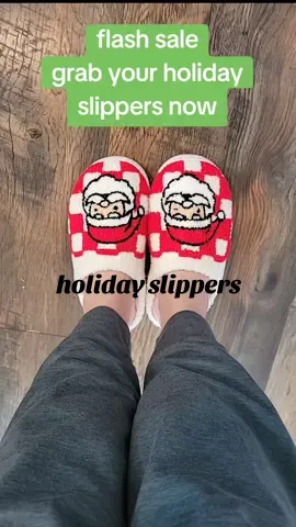 These are so cozy and super cute. Just a tad remniscint of something.  #slippers #holidays #santa  #christmas2024🎅🎄 #blackfridaydeals 
