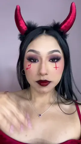 Tutorial maquillaje de diablita❣️😈