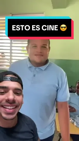 Esto es cine 😎 talento de colegio