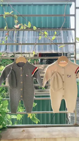 Body len kèm mũ cho bé yêu 3-12kg#bodylenchobetrai 