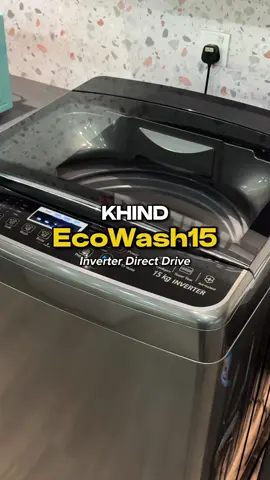 Serendah RM85 je sebulan korang dah boleh ada ‘bigboi’ ni kat rumah. berminat? Komen cepat ☺️🥰 #khindmalaysia #washingmachine #rent2own #inverter 