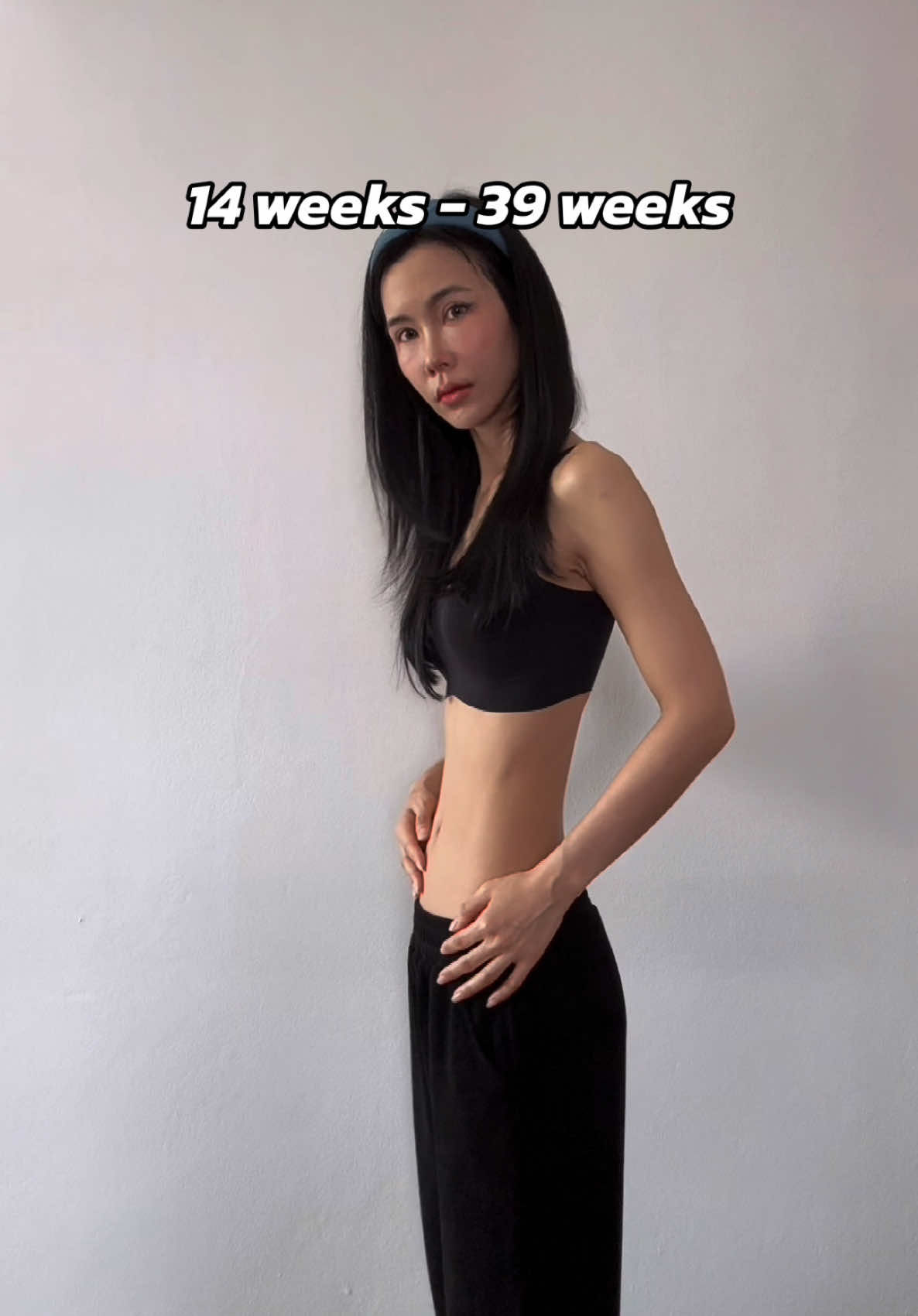 จากวันแรกสู่วันคลอด👶🏻  #คนท้อง #14weekspregnant #39weekspregnant