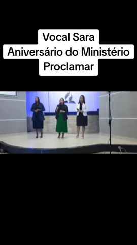 Vocal Sara. Aniversário do Ministério Proclamar. #músicadaiasd #vindeamim #novavoz 