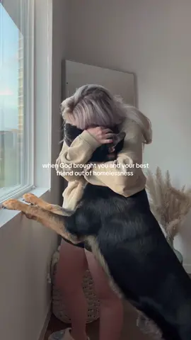 bestfriend forever #BestFriends #womansbestfriend #mansbestfriend #godisgood #nolongerhomeless #dogsofttiktok #homelessness 