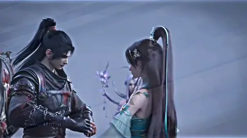 ရှောင်ယိးရှန်းသဝန်တိုနေပြီး🥺💜 #donghuaedit #dounghua3d #dounghua #foryou #fyp #battlethroughtheheavens #btths5 #btth #xiaoyan #xiaiyixian #xun'er 