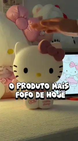 Dê uma olhada em Luz De LED Hellokitty Night Light Cute Silicone Touch Hand Tap 3-Color Controle Remoto USB Lâmpada De Cabeceira